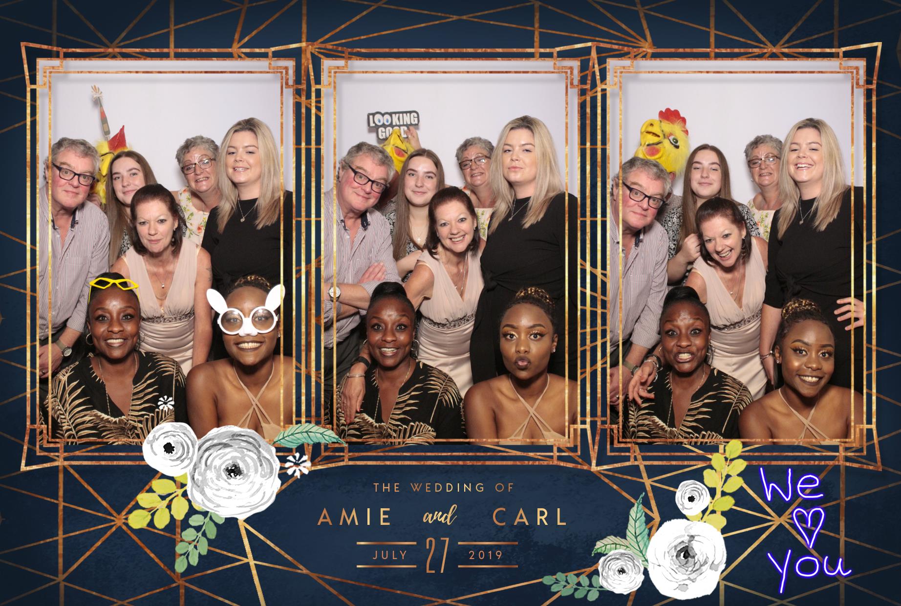 Carl and Amie's Wedding | View more photos from the event at gallery.myphotoboothexperience.co.uk/u/MyPhotoBoothExperienceLtd/Carl-and-Amies-Wedding